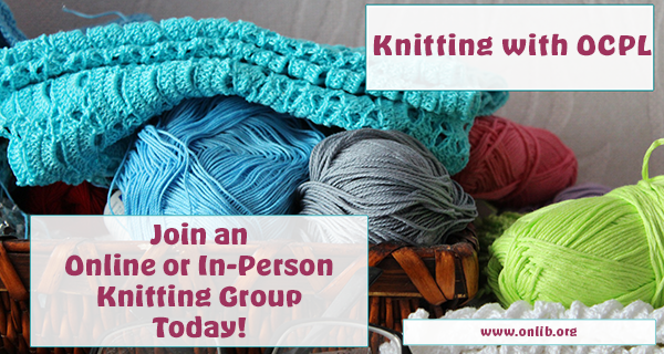 So many opportunities to join in the knitting fun! 